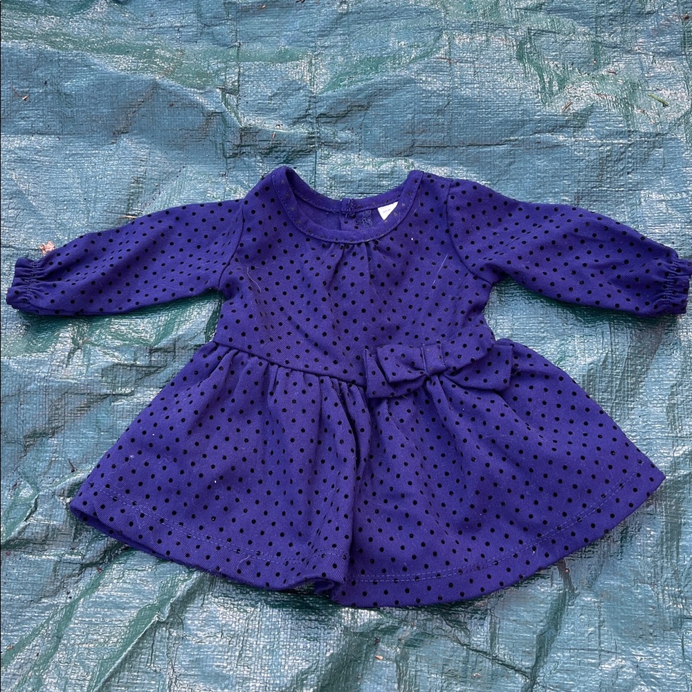 Carter's Navy Polka Dot Baby Outfit